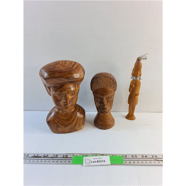 Carved Wood Home Decorations