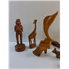 Image 2 : Various Carved Wood Home Decorations