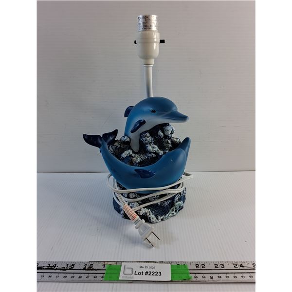 Decorative Dolphin Desk Lamp
