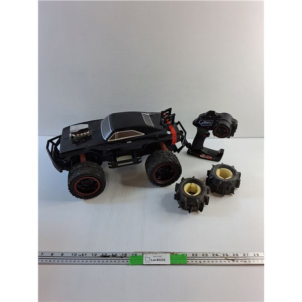 Fast and Furious R/C Truck, Controller and Tires