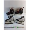 Image 1 : (2) Pairs of Bauer and Canadian Skates