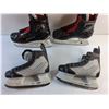Image 3 : (2) Pairs of Bauer and Canadian Skates