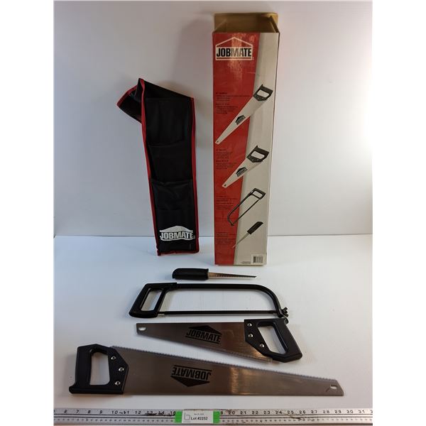 Jobmate Handsaw, Hacksaw and Wallboard Saw Kit