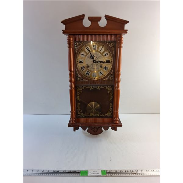 Wall Hanging Golden Time Pendulum Clock