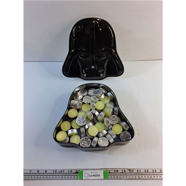 Darth Vader Tin and Tea Candles