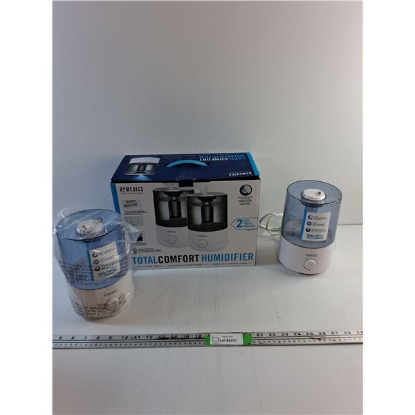 (2) Homedics Total Comfort Ultrasonic Humidifiers