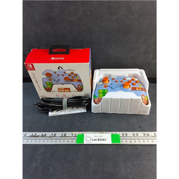 Nintendo Switch Super Mario Bros Wired Controller