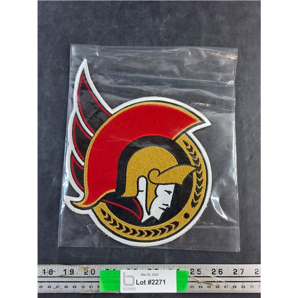 Ottawa Senators 10" Embroidered Jersey/Jacket Logo Crest