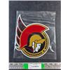 Image 1 : Ottawa Senators 10" Embroidered Jersey/Jacket Logo Crest
