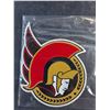 Image 2 : Ottawa Senators 10" Embroidered Jersey/Jacket Logo Crest