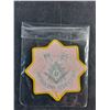 Image 2 : The Chinese Free Masons 3 3/4" Original Embroidered Logo Crest