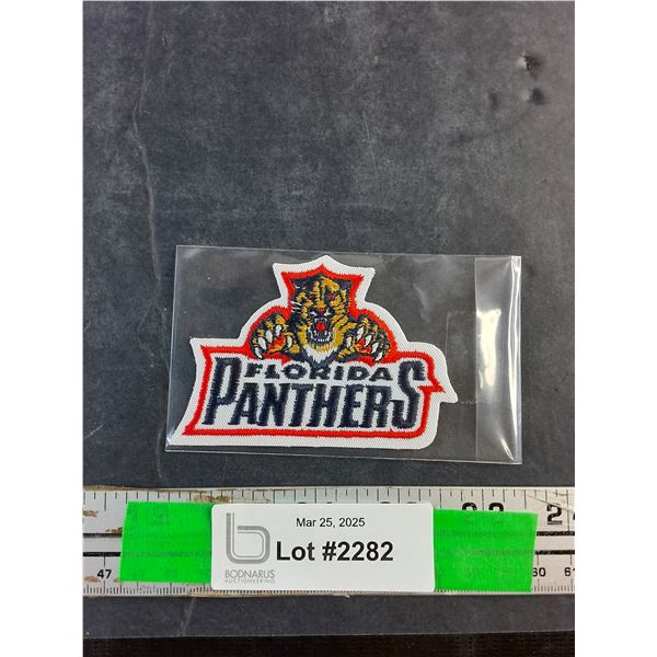 Florida Panthers NHL 3 1/2" Original Embroidered Logo Crest