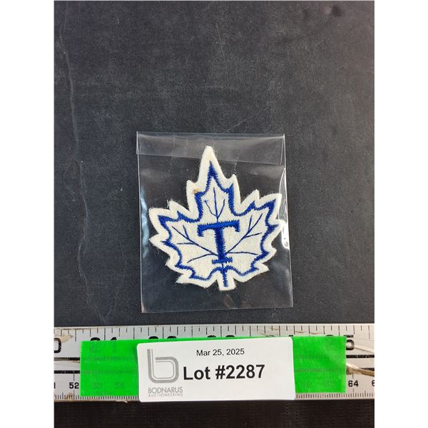 Toronto Maple Leafs AAA Baseball Club 2 1/2"Original Embroidered Logo Crest