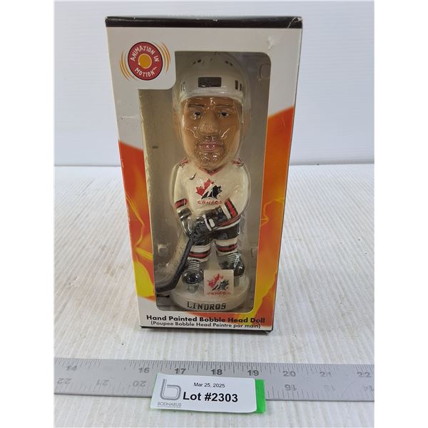 Bobble Dobbles Eric Lindros Team Canada Bobble Head Doll 8.5" Tall