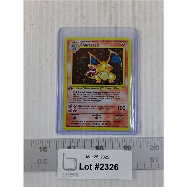 Pokemon Card "Charizard" REPLICA Card