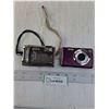 Image 1 : (2) Pocket Size Cameras (Olympus & HP) - Both Untested - As is
