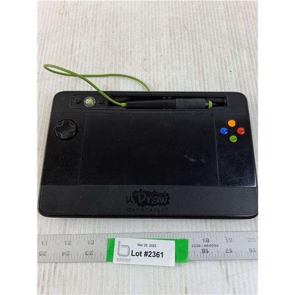 Original Xbox Udraw Game Tablet