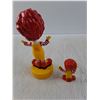 Image 3 : 2003 McDonald Ronald McDonald Bobblehead and 2007 Ronald McDonald Figures