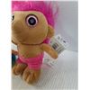 Image 4 : Assorted Troll Dolls.  One made by Zag and has tags (Large Doll)