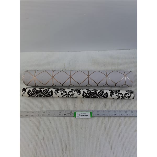 (2) Rolls of Wallpaper
