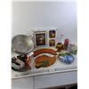 Image 1 : Assorted Room and Christmas Decor, Colanders, Candles and Photo Album