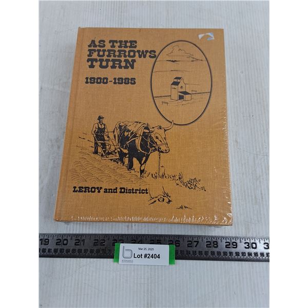 Hard Cover Leroy & District History Book - Sealed