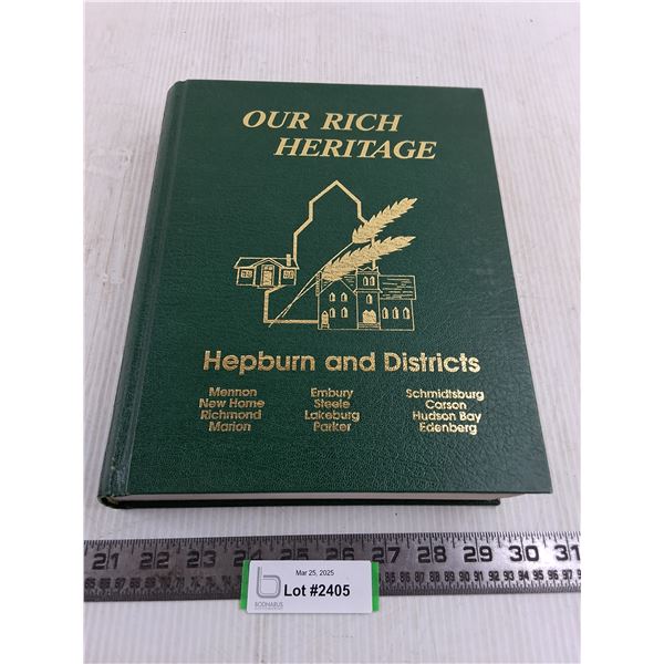 Hard Cover Hepburn & Districts History Book