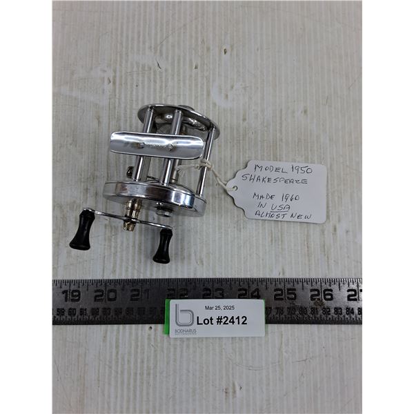 Vintage 1950 Shakespeare Fishing Reel