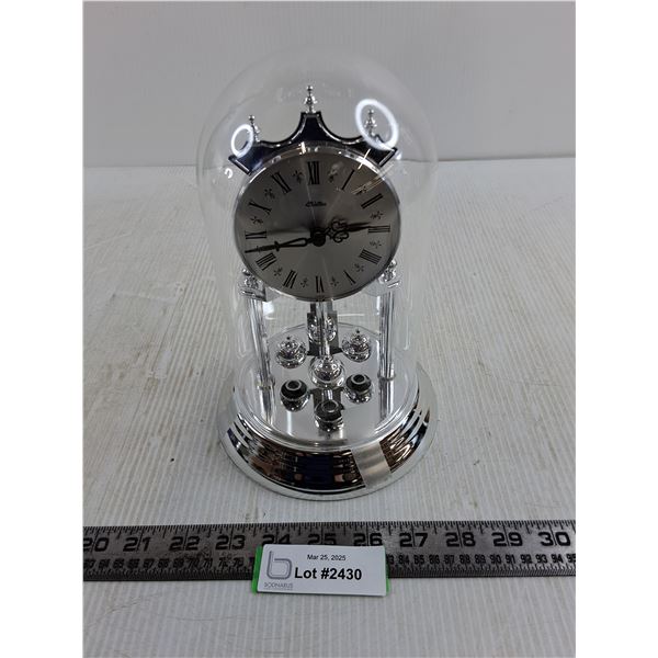 Haller German Table Decor Clock 9" Tall