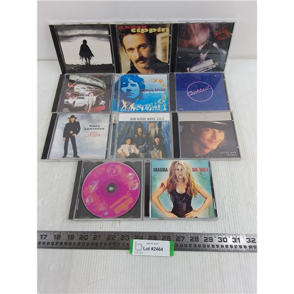 (11) Music CDs (Neil Young, Shakira, Dolly Parton)