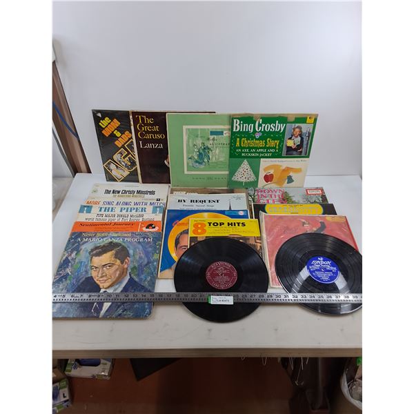 (18) Vinyl Records (Mom & Dads, Harry Lauder, Donald MacLeod)