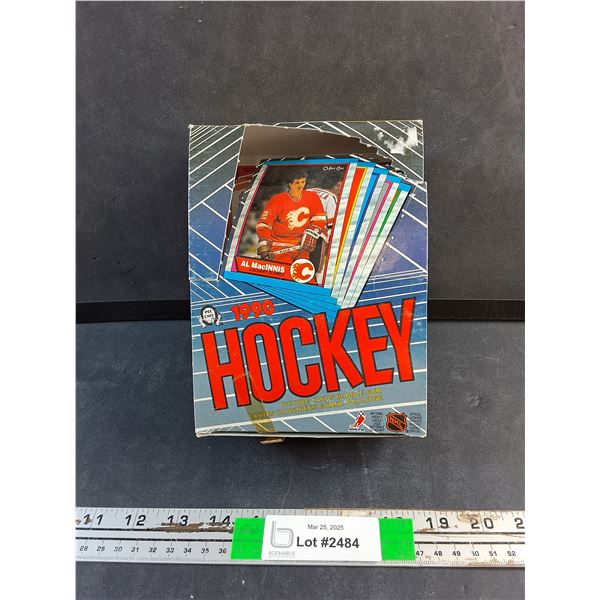 1989-90 O Pee Chee Hockey Card Empty Box