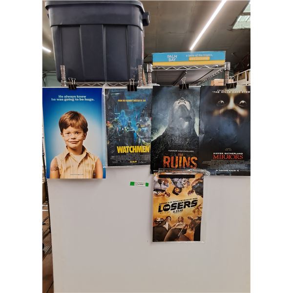 Movie Posters Lot - Watchmen, Losers, Mirrors, The Ruins and the Rocker