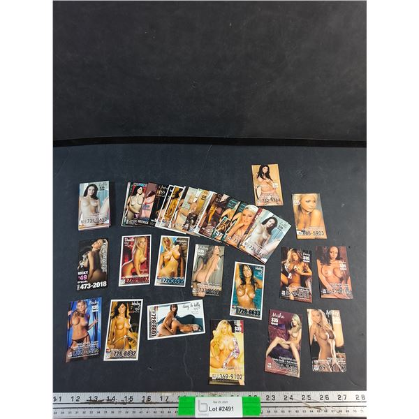 Las Vegas Double Sided Escort Cards