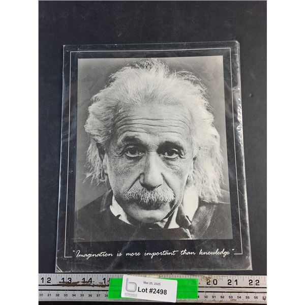 Albert Einstein Photo, Made in England