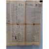 Image 2 : Antique 1860 Issue The Globe Newspaper