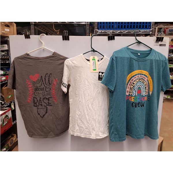 (3) Various T Shirts