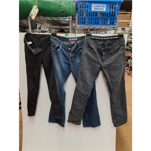 (3) Various Denim Jeans - Harlow, Silver and Lois