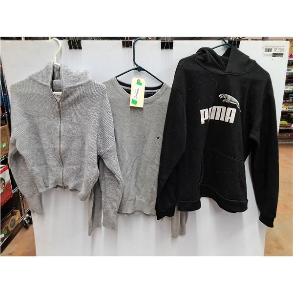 Puma Bunny Hug, Tommy Hilfiger and Abercrombie & Fitch Sweatshirts