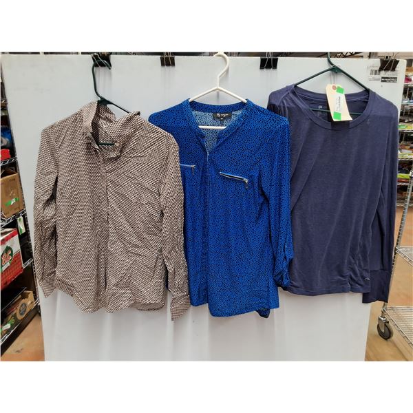 (2) Shirts and Longsleeve Shirt