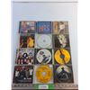 Image 1 : (12) Audio CDs - History of Music the Hits, the Big Bang Theory and David Wilcox