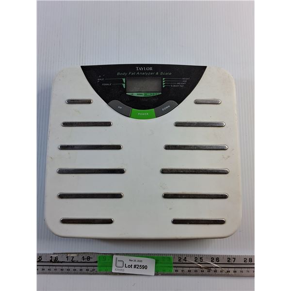 Taylor Body Fat Analyzer & Scale