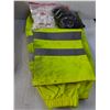 Image 2 : Automotive Emergency Kit, Reflective Work Pants-L, Suspenders, Misc.