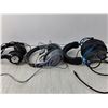Image 2 : (3) Headphones- Logitech, Hyperx, iHome-Untested
