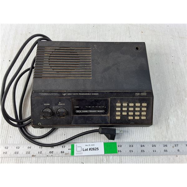 Realistic Programmable Scanner- Powers On