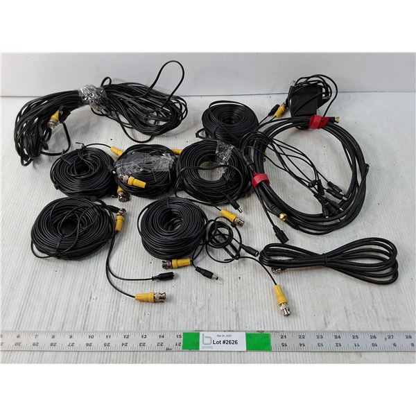 Cords Lot- Coax, BNC, Misc.