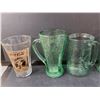 Image 3 : (6) Coca-Cola Glasses Up to 6.25" Tall