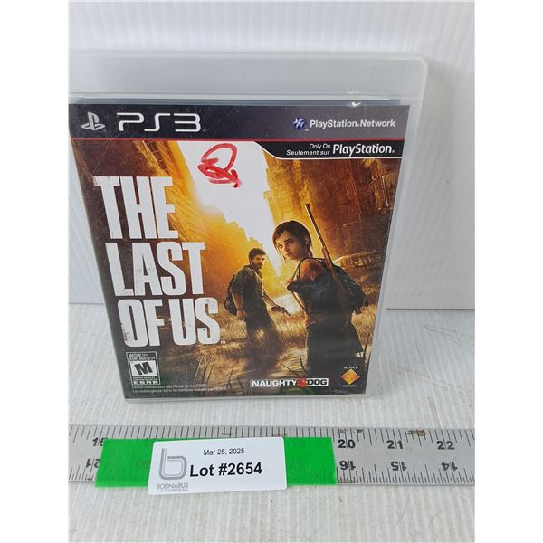 The Last of Us PS3 Game