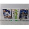 Image 1 : (3) Wii Games- Black Eyed Peas, Nancy Drew, Wii Fit