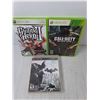 Image 3 : (7) Xbox 360 & PS3 Games- Call of Duty, Marvel, Guitar Hero, Misc.